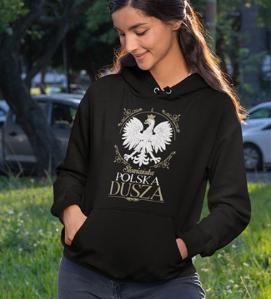 Damska bluza z kapturem SŁOWIAŃSKA DUSZA